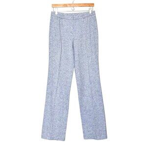 Vintage Missoni Dress Pants Sz.6 Blue Wool Silk Blend High Rise Classic Career